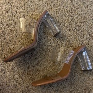 Zara clear shoes
